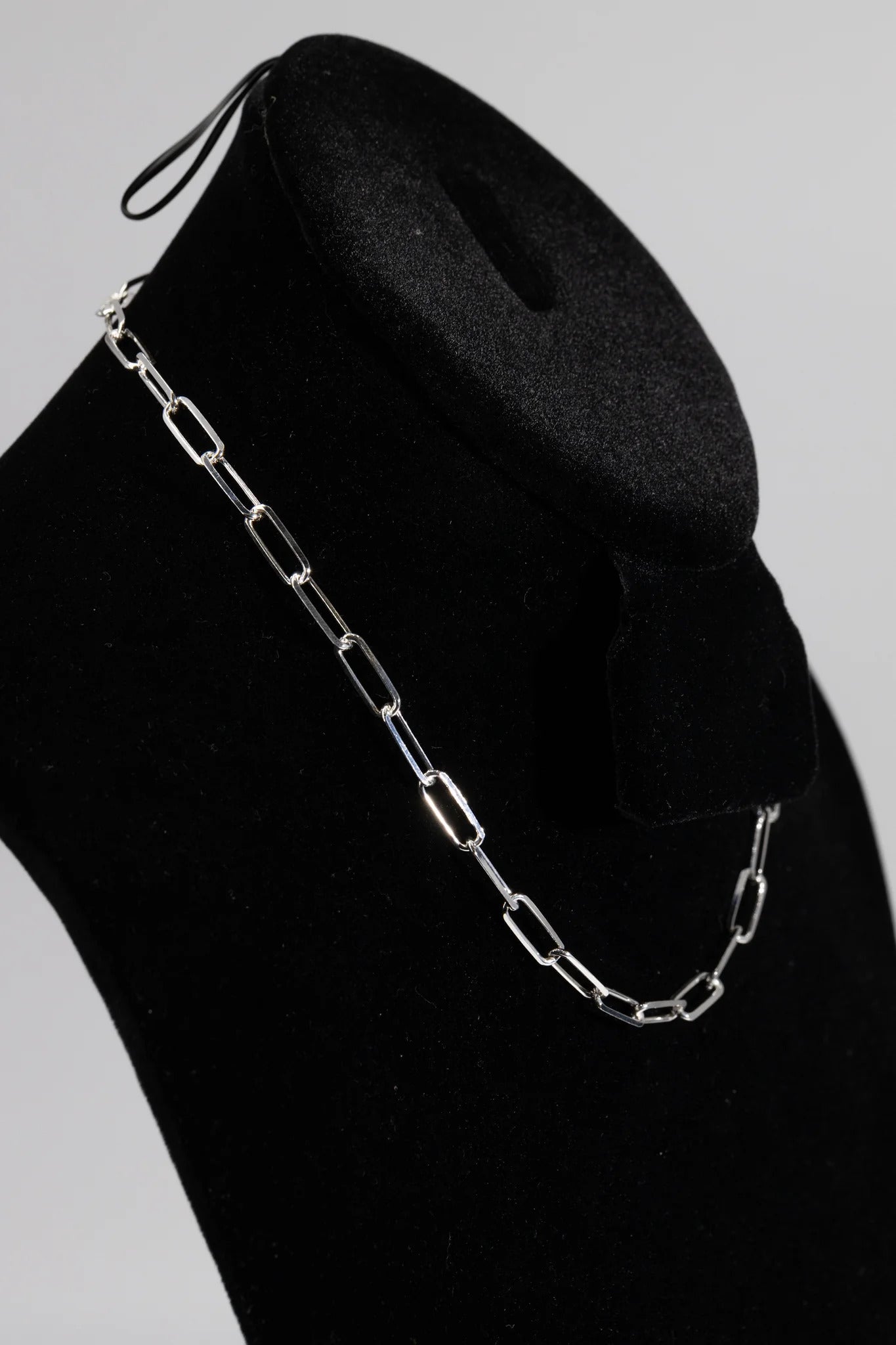 Paper Clip Flat 100 - 5.8mm - Sterling Silver Paper Clip Chain Necklace