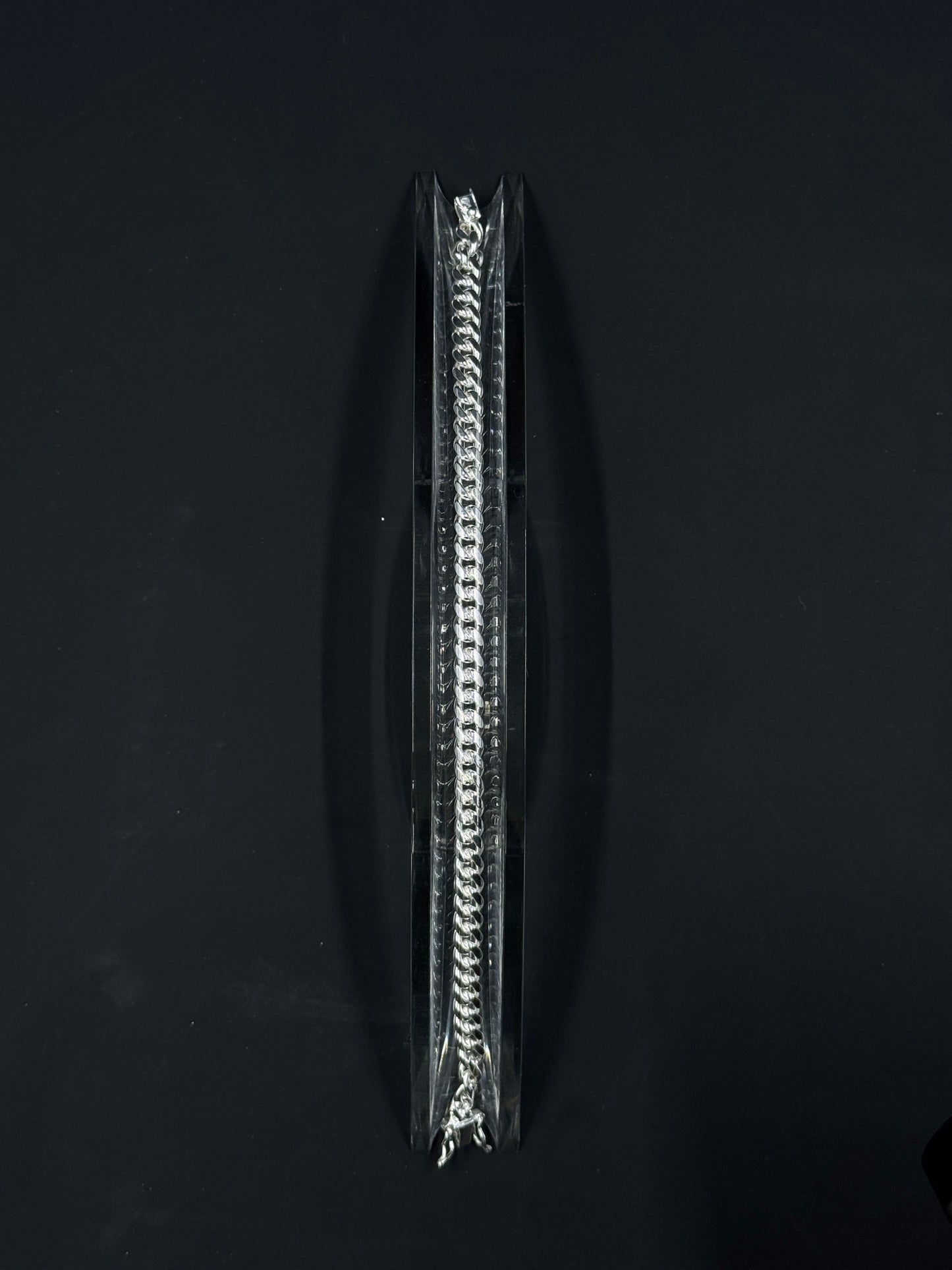 5mm Sterling Silver Cuban Chain Bracelet – Multiple Lengths