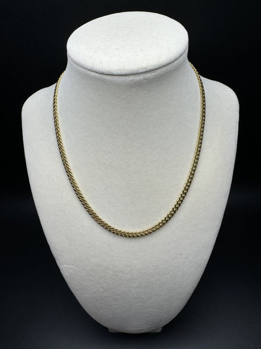 16” 14k Yellow Gold Cuban 4mm 19.4g