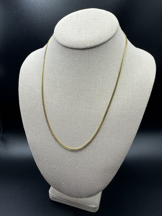 20” 10k Yellow Gold Cuban 2mm 8.0g