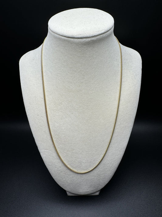 20” 14k Yellow Gold Cuban 2mm 7.12g