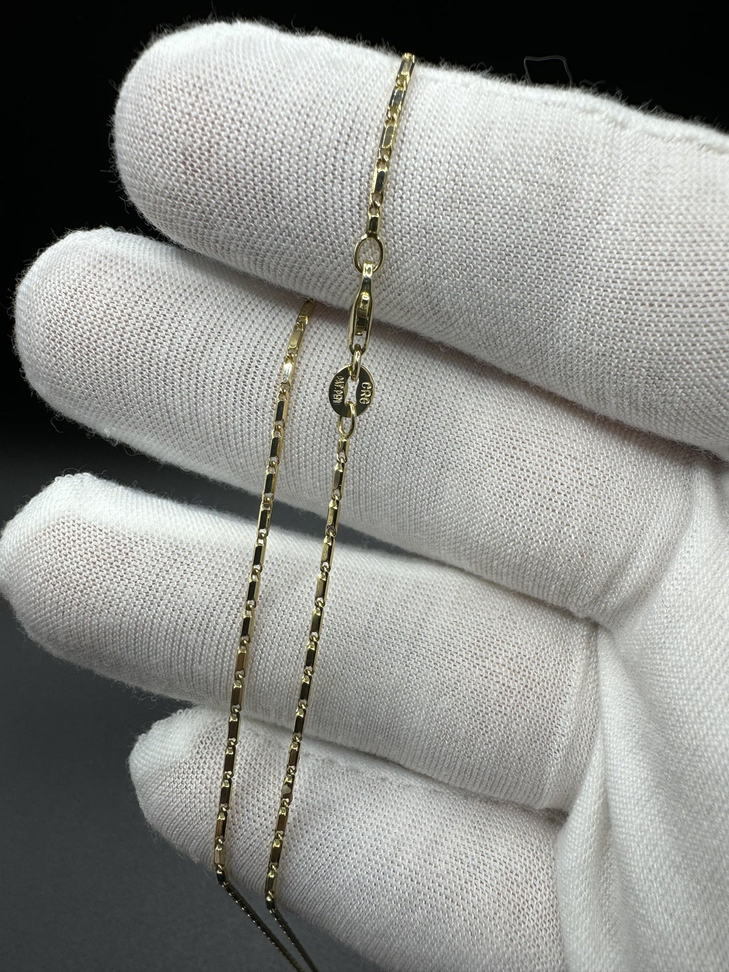 20” 14k Yellow Gold Fancy Italian Link 1.3mm 4.44g