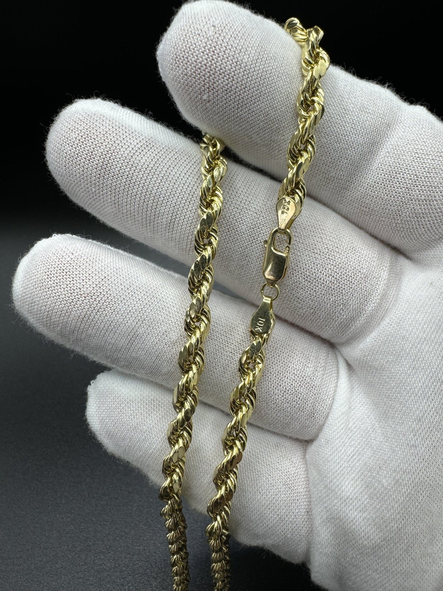 20” 10k Yellow Gold Rope 5mm 8.05g