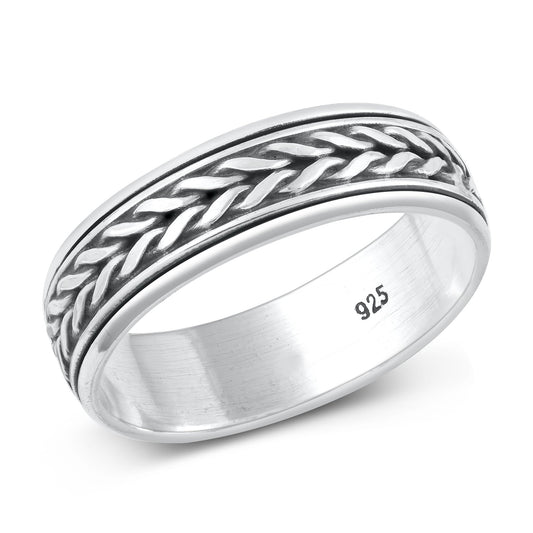Sterling Silver Bali Fashion Ring