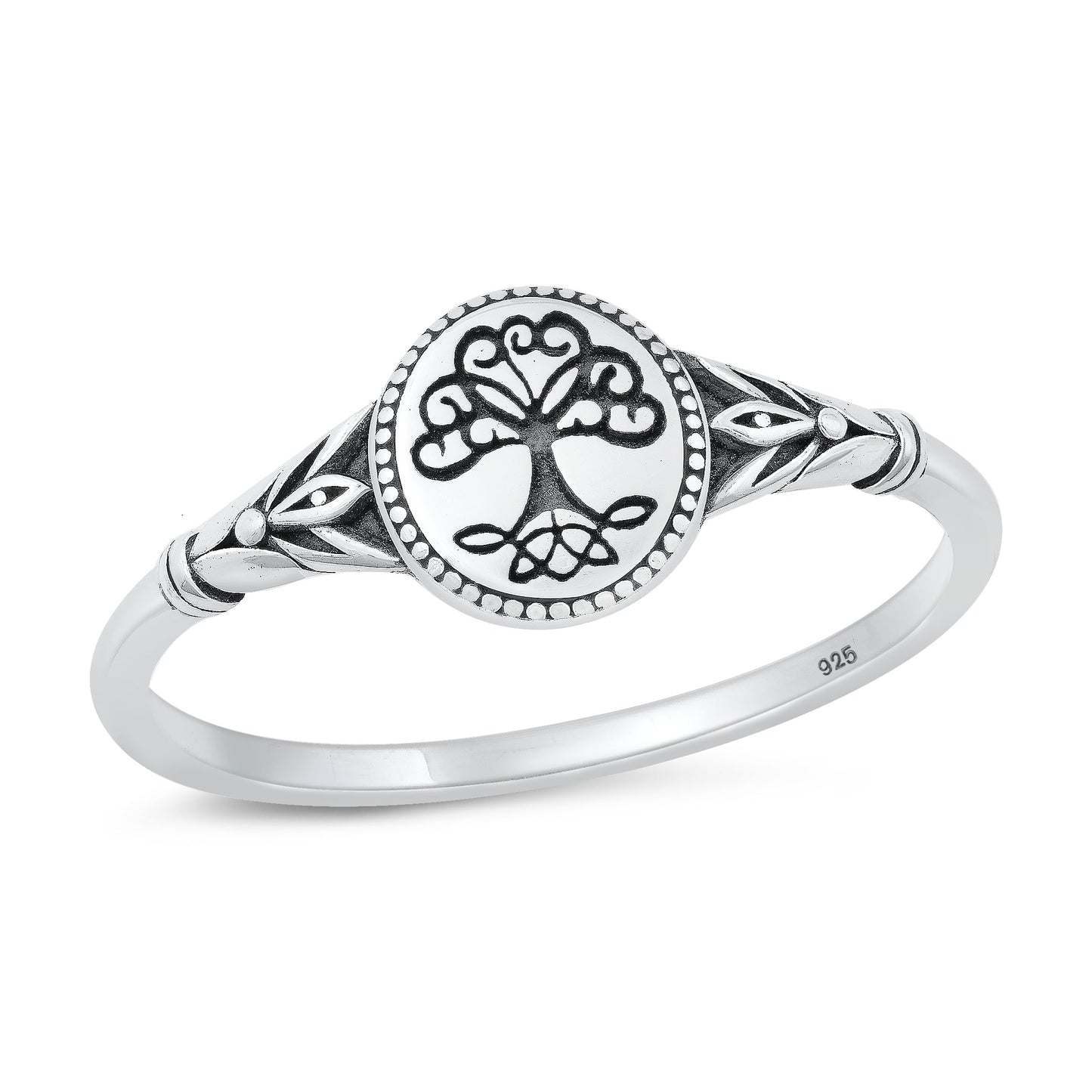 Sterling Silver Celtic Tree Ring