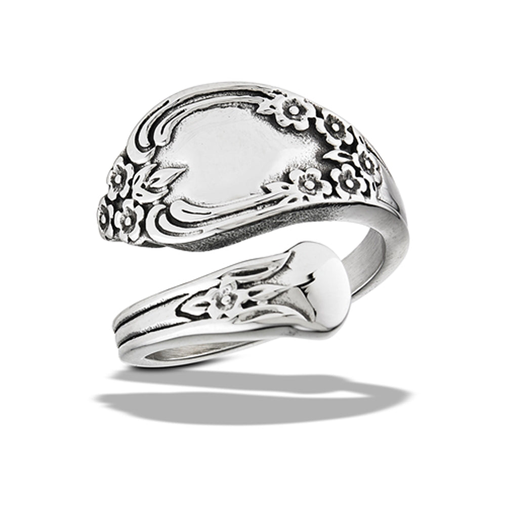 Stainless Steel Classic Spoon Ring