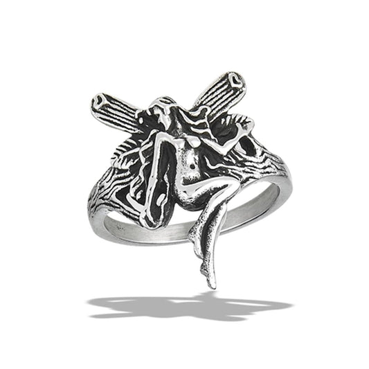 Stainless Steel Classic Fairy Ring