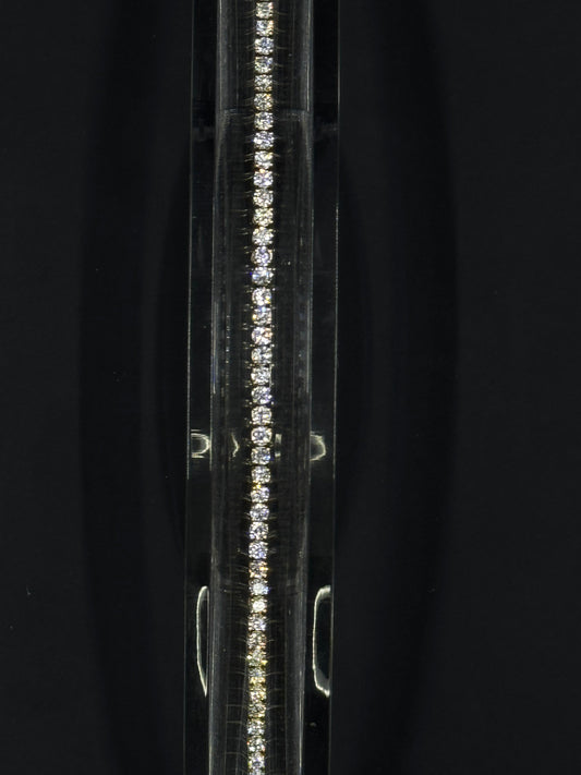 14k Yellow Gold 3ctw Lab-Grown Diamond Tennis Bracelet – 7"