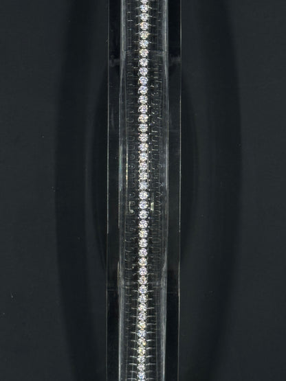 14k White Gold 3ctw Lab-Grown Diamond Tennis Bracelet – 7.5"