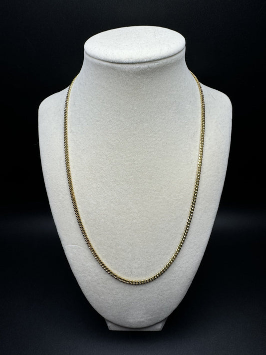 20” 14k Yellow Gold Cuban 3mm 15.5g