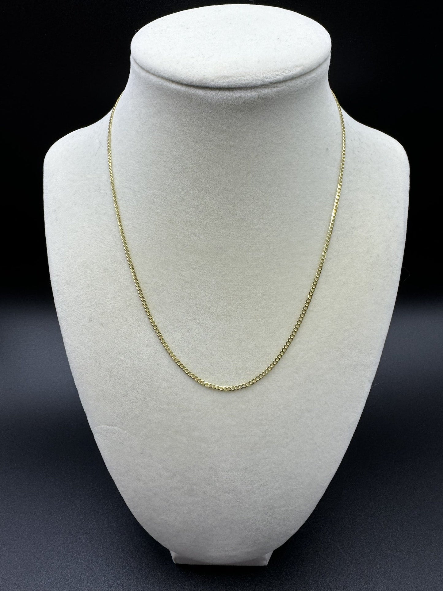 16” 14k Yellow Gold Cuban 1.8mm 3.32g