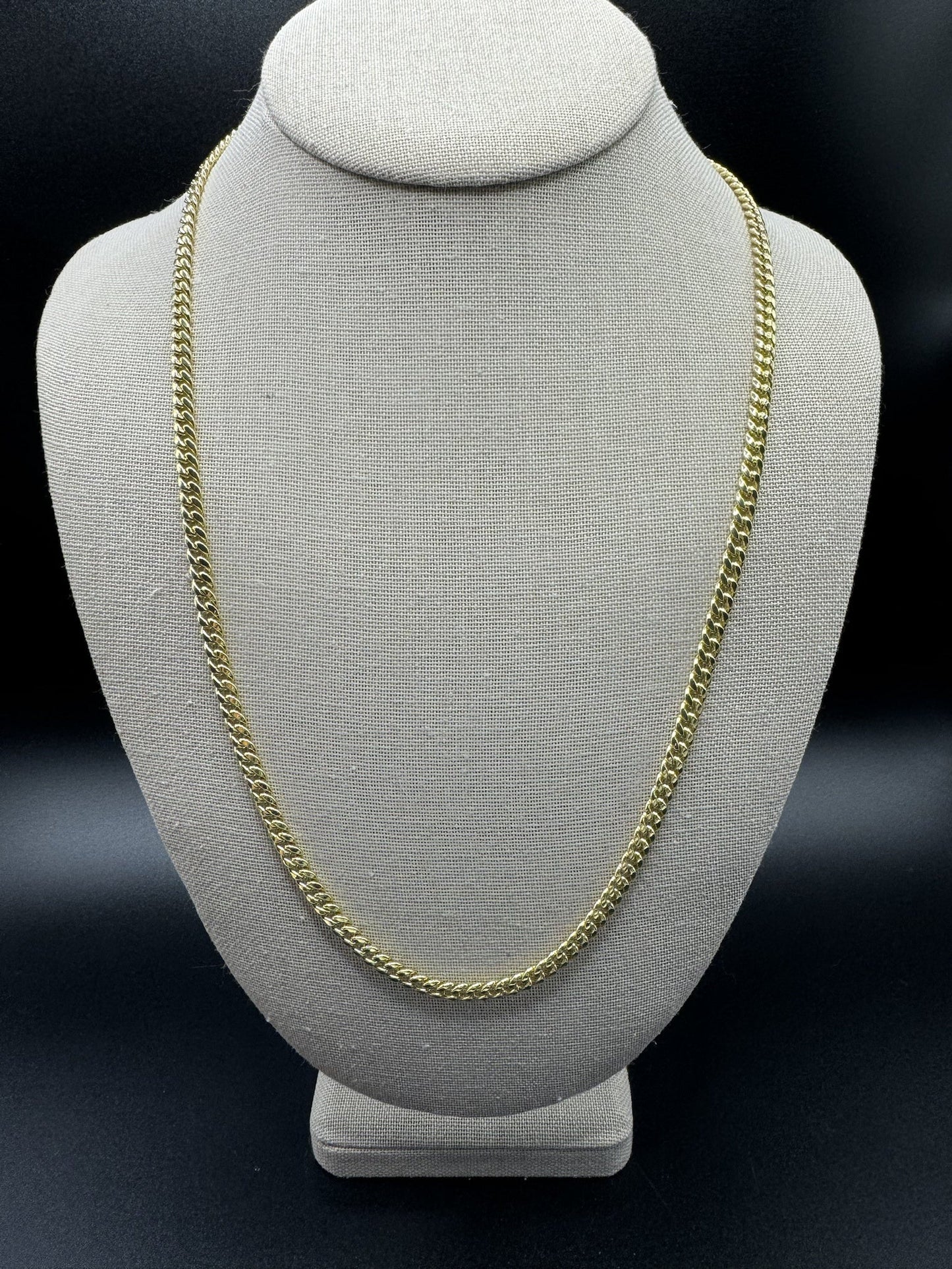 24” 14k Yellow Gold Cuban 5mm 13.9g