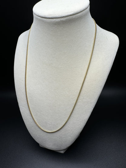 20” 14k Yellow Gold Cuban 2mm 7.12g