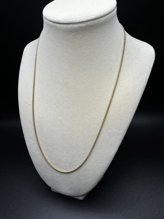 20” 14k Yellow Gold Cuban 2mm 7.12g
