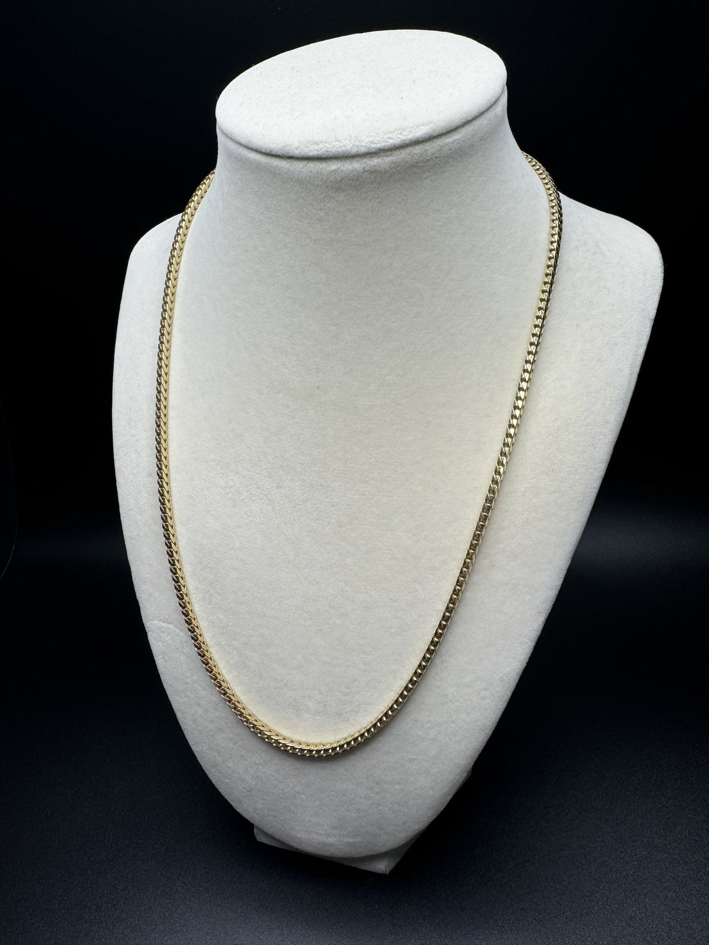 20” 10k Yellow Gold Franco 3mm 24.43g