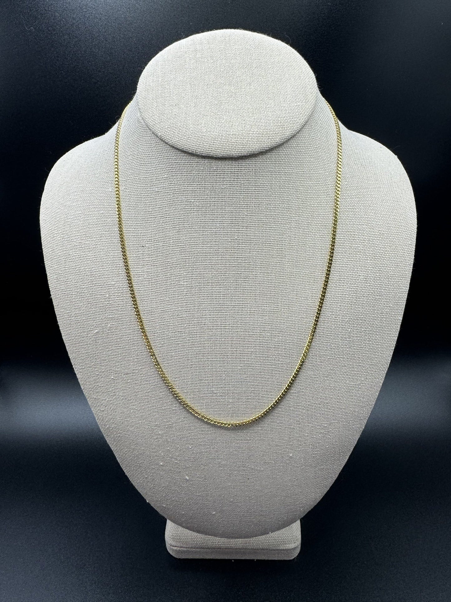 20” 10k Yellow Gold Cuban 2mm 8.0g