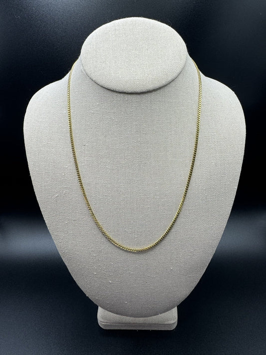 20” 10k Yellow Gold Cuban 2mm 8.0g