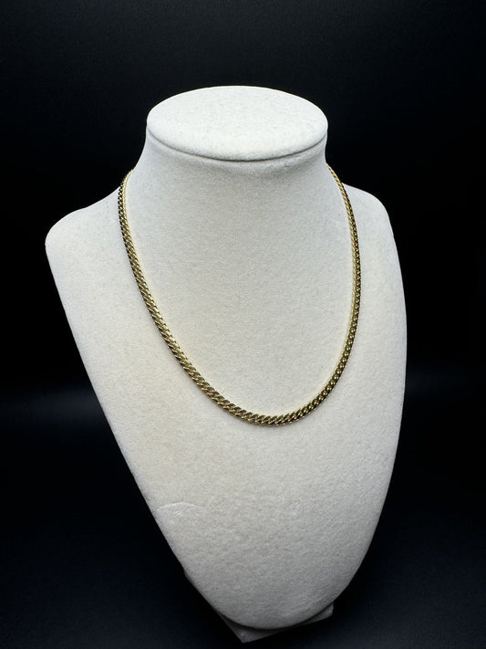 16” 14k Yellow Gold Cuban 4mm 19.4g