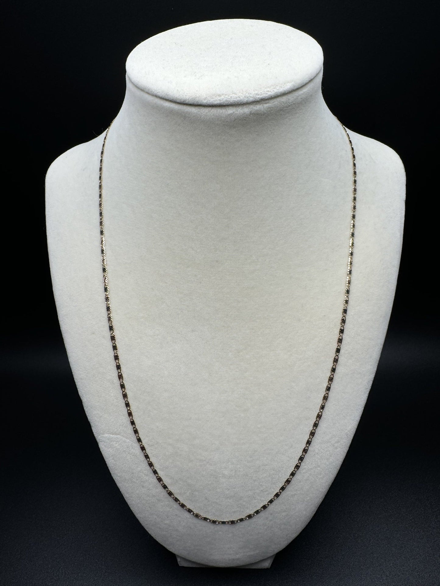 20” 14k Gold Tri-Color Valentin o Link 2mm 2.0g