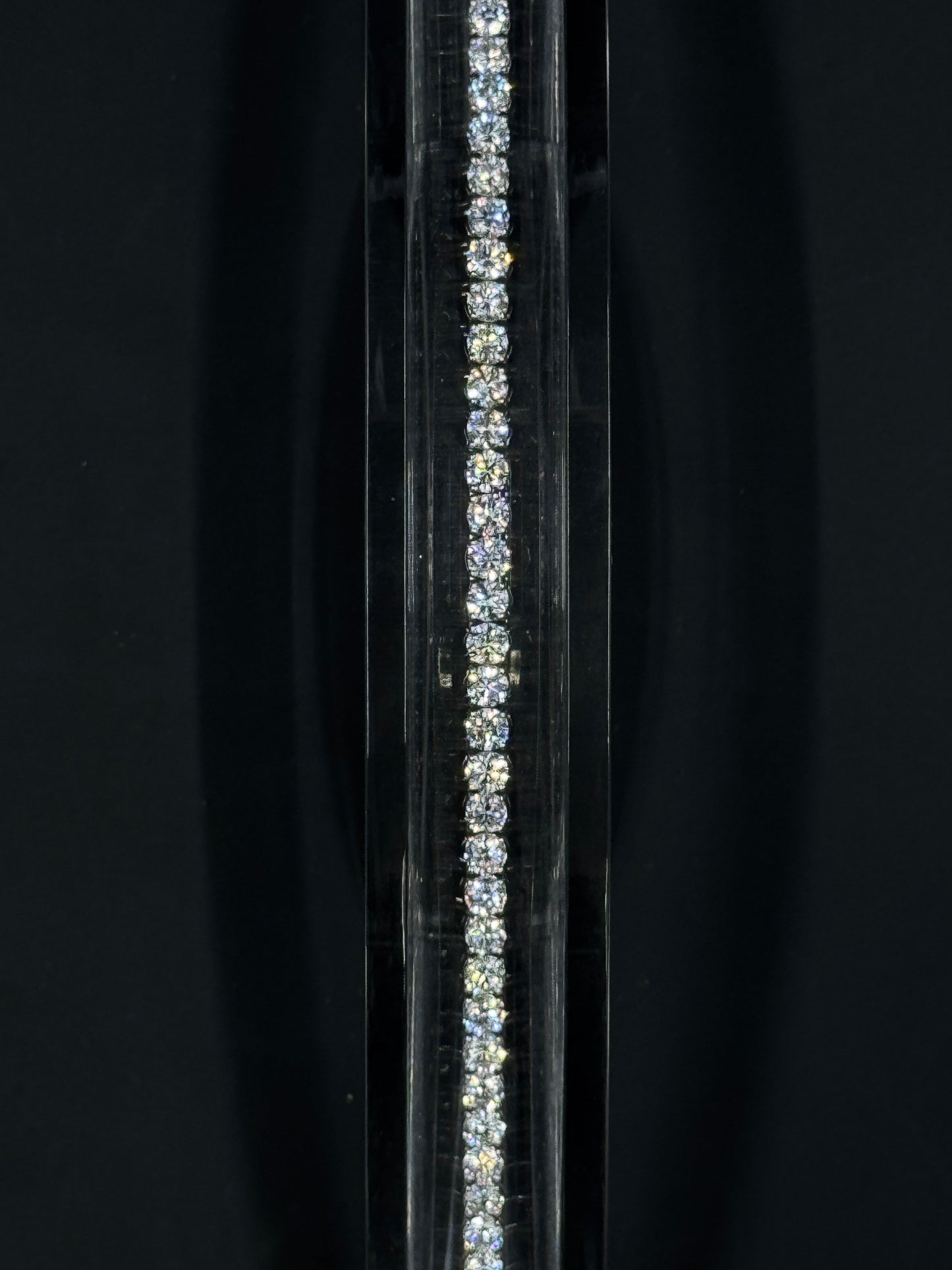 14k White Gold 7ctw Lab-Grown Diamond Tennis Bracelet – 7"