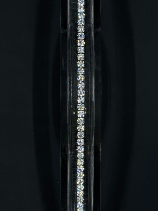 14k White Gold 7ctw Lab-Grown Diamond Tennis Bracelet – 7"