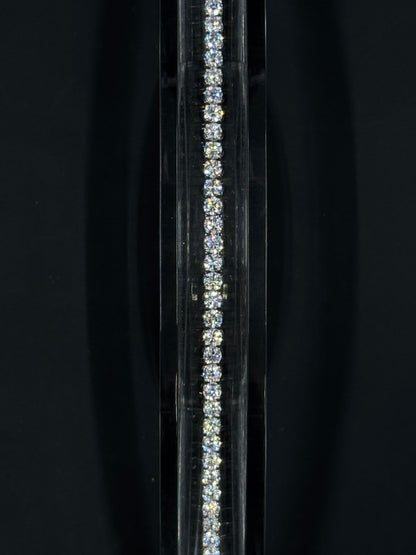 14k White Gold 7ctw Lab-Grown Diamond Tennis Bracelet – 7"