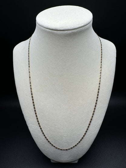 20” 14k Gold Tri-Color Valentin o Link 2mm 2.42g