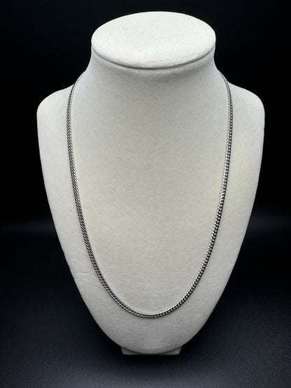 20” 14k White Gold Cuban 3mm 17.5g