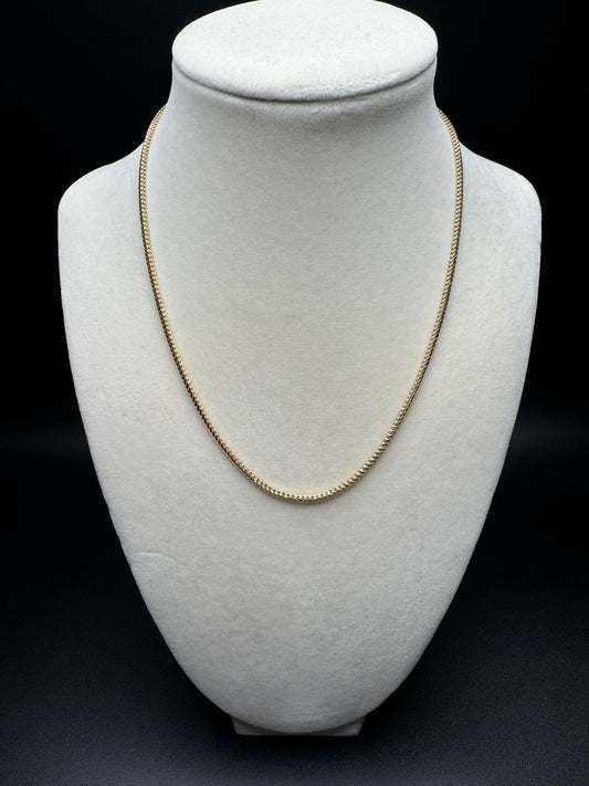 16” 10k Yellow Gold Franco 2mm 8.82g