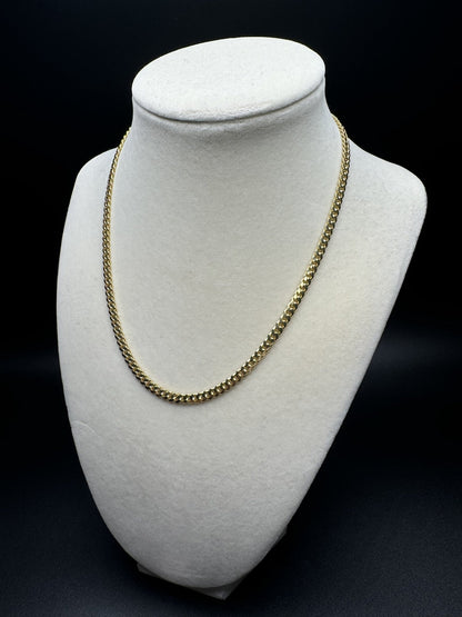 16” 10k Yellow Gold Cuban 4mm 18.3g
