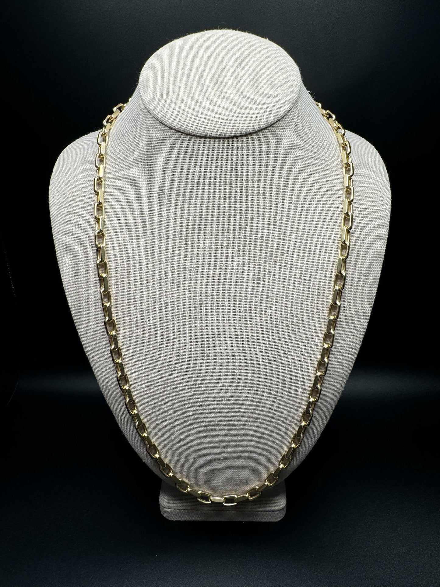 26” 14k Yellow Gold Heavy Link 6mm 72.6g