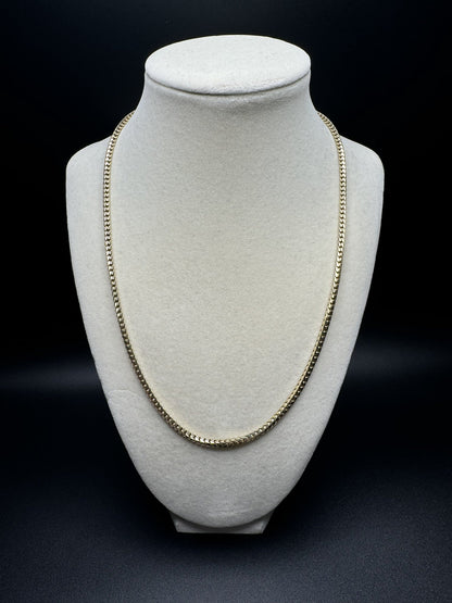 20” 14k Yellow Gold Franco 3mm 28.1g
