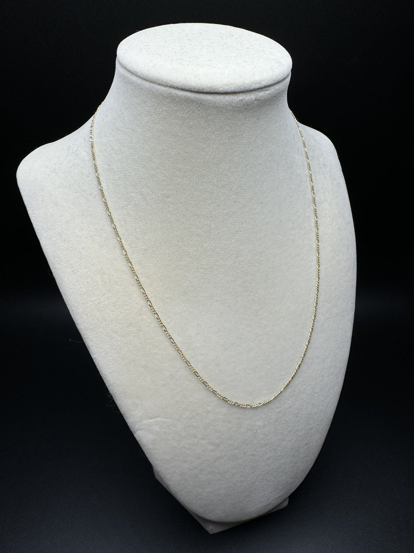 18” 14k Yellow Gold Figaro 1.5mm