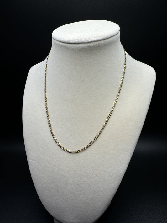 16” 14k Yellow Gold Curb 2.5mm 3.52g