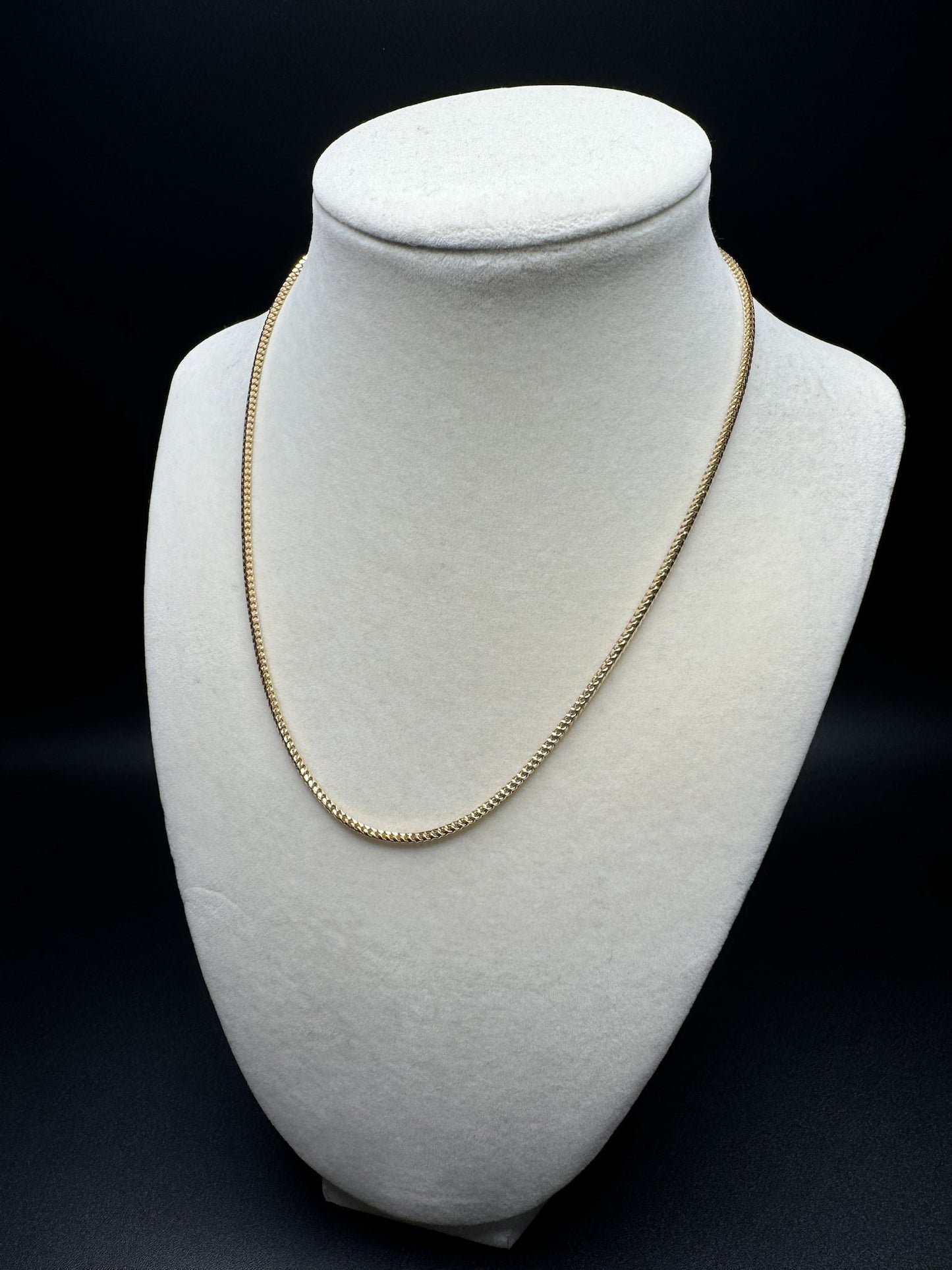 16” 10k Yellow Gold Franco 2mm 8.82g