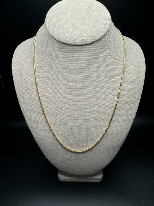 22” 10k Yellow Gold Franco 2mm 12.34g