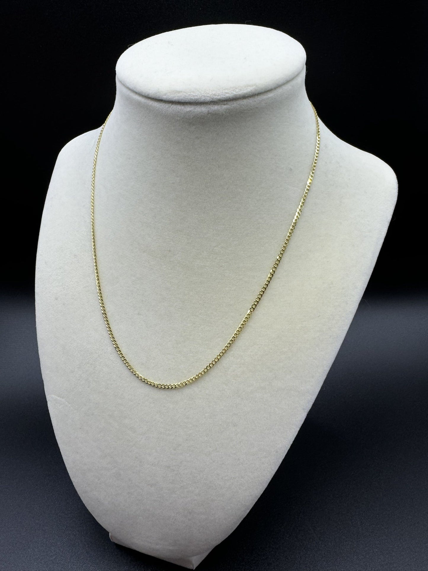 16” 14k Yellow Gold Cuban 1.8mm 3.32g