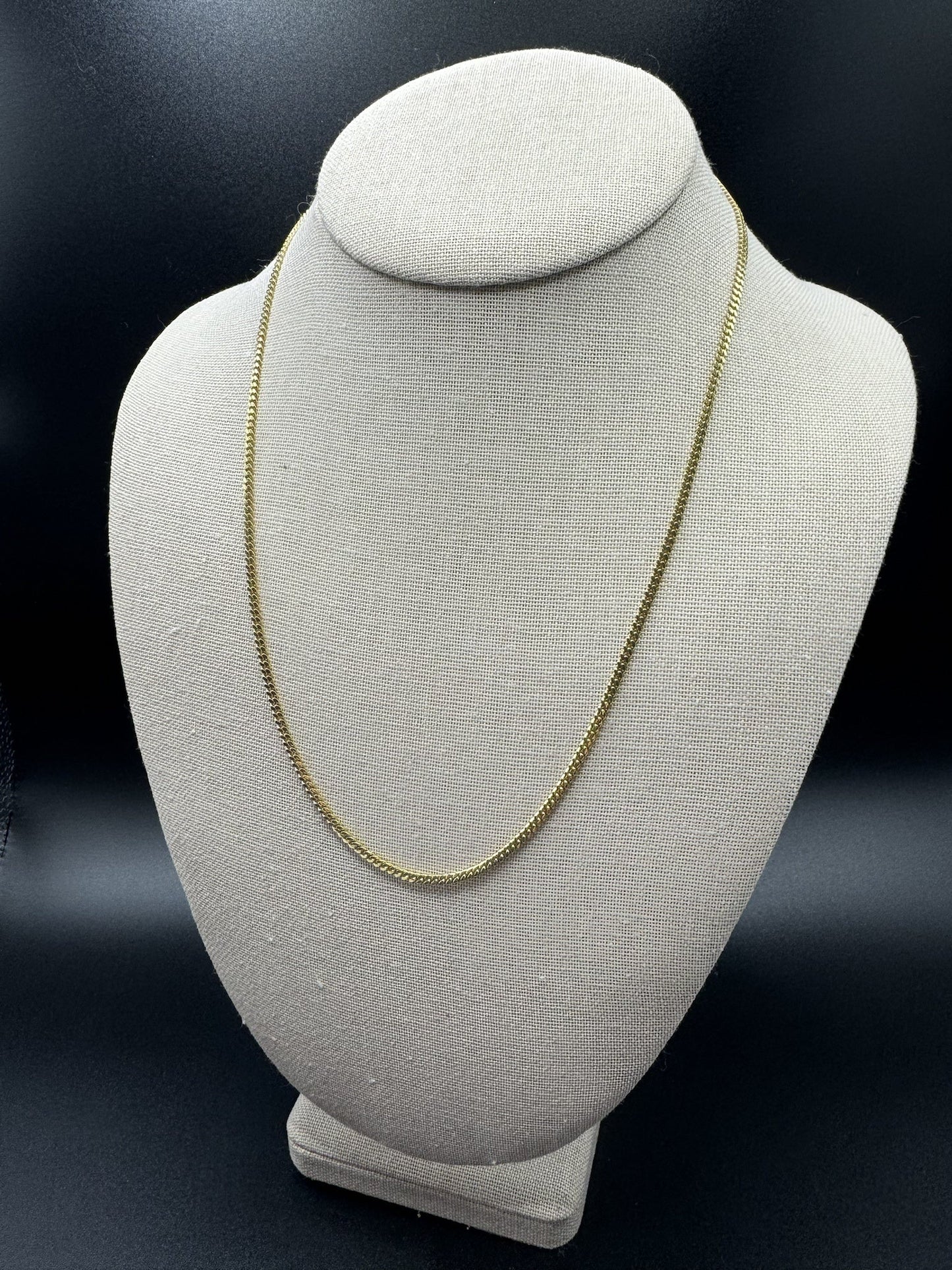 20” 10k Yellow Gold Cuban 2mm 8.0g