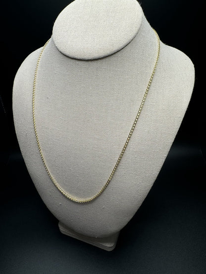 22” 14k Yellow Gold Franco 2mm 3.91g