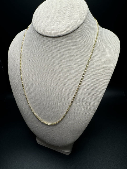 22” 14k Yellow Gold Franco 2mm 3.91g