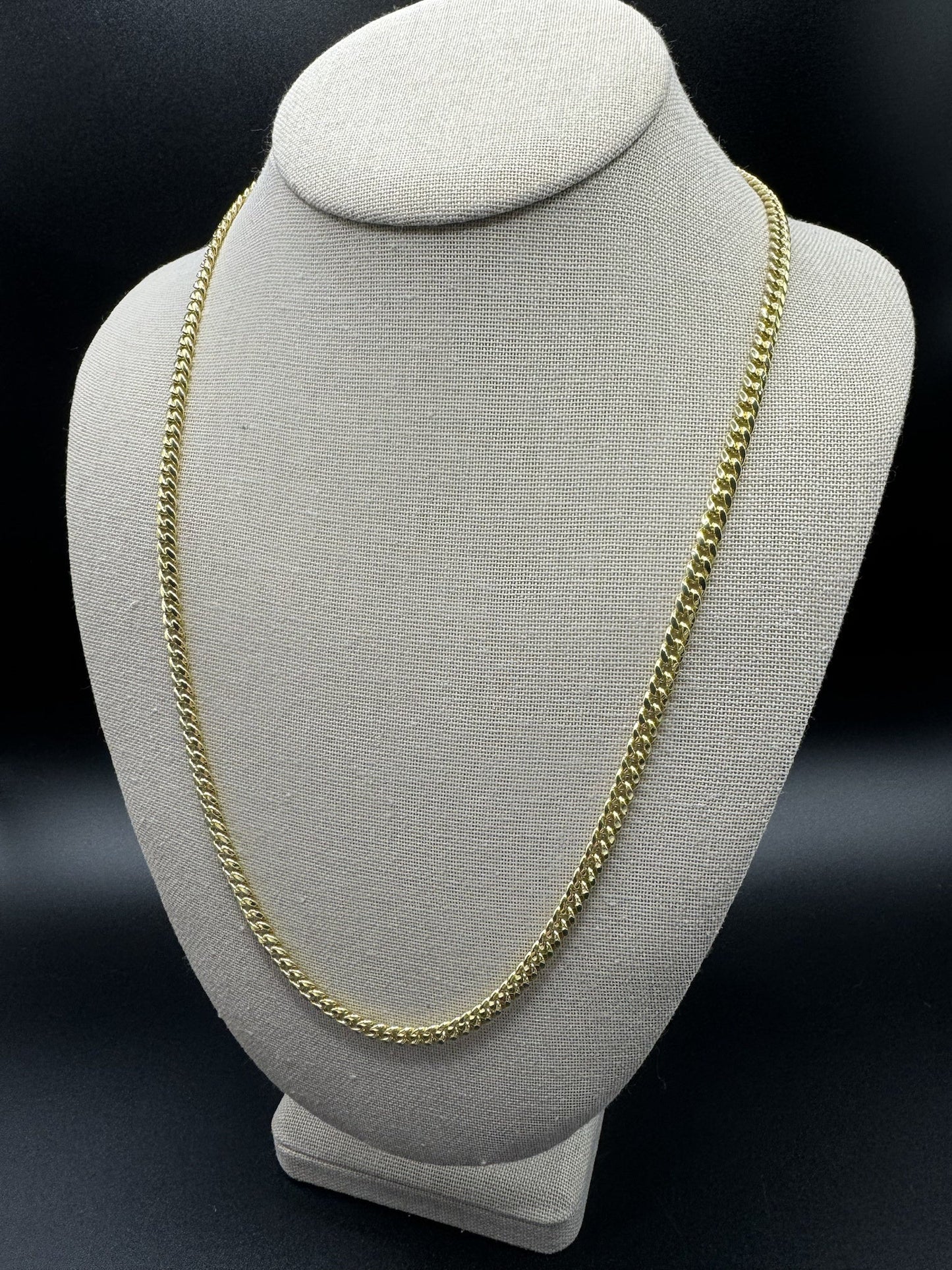 24” 14k Yellow Gold Cuban 5mm 13.9g