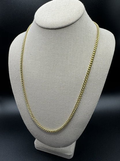 24” 14k Yellow Gold Cuban 5mm 13.9g