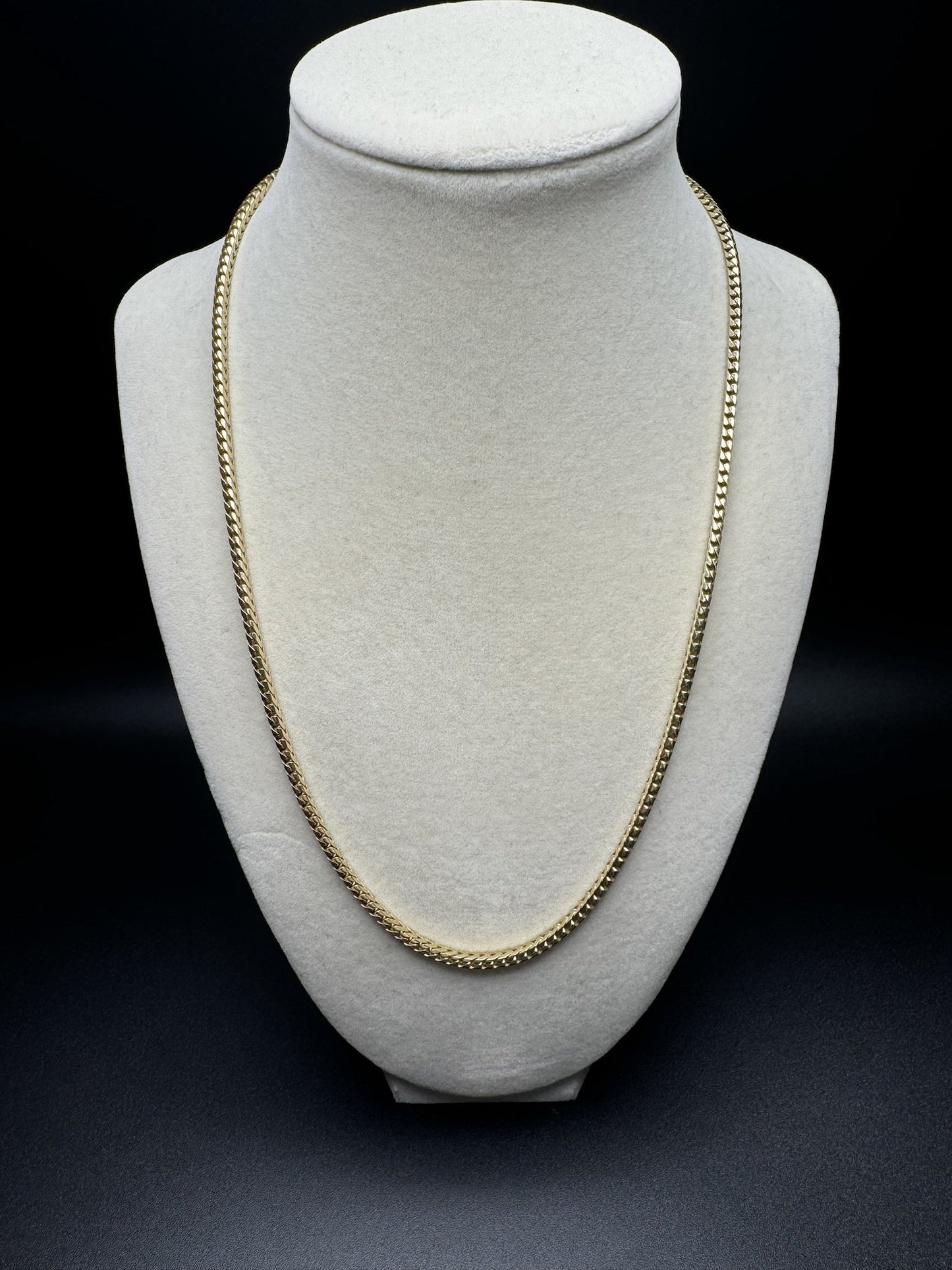 20” 10k Yellow Gold Franco 3mm 24.43g