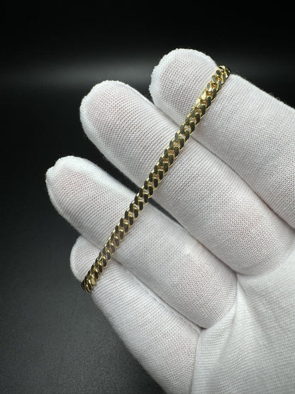 7.25” 14k Yellow Gold Cuban 4mm 9.8g