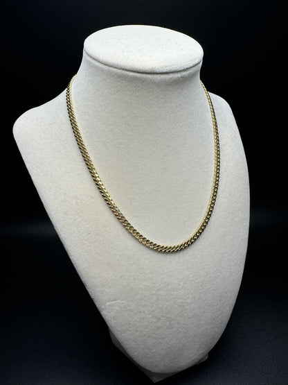 16” 10k Yellow Gold Cuban 4mm 18.3g