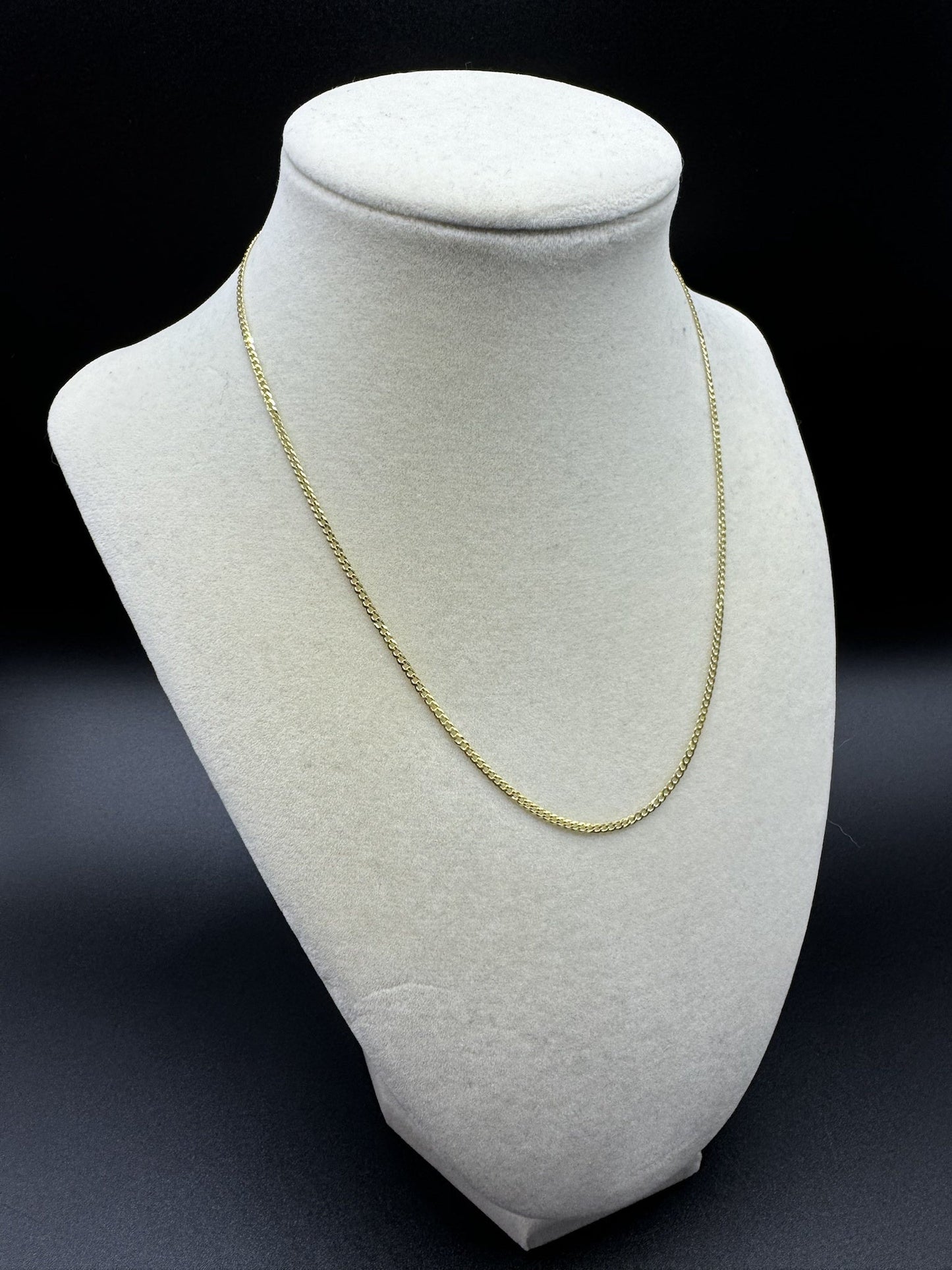 16” 14k Yellow Gold Cuban 1.8mm 3.32g