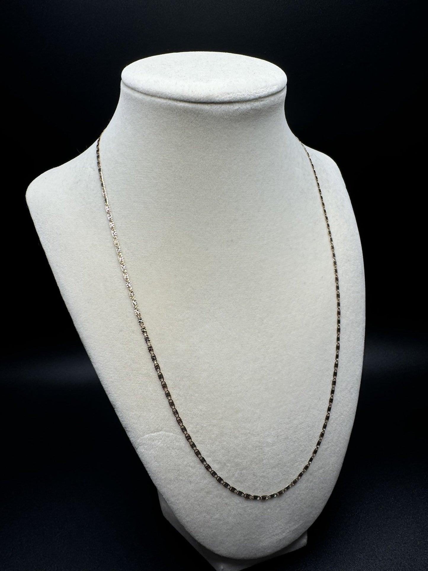 20” 14k Gold Tri-Color Valentin o Link 2mm 1.8g