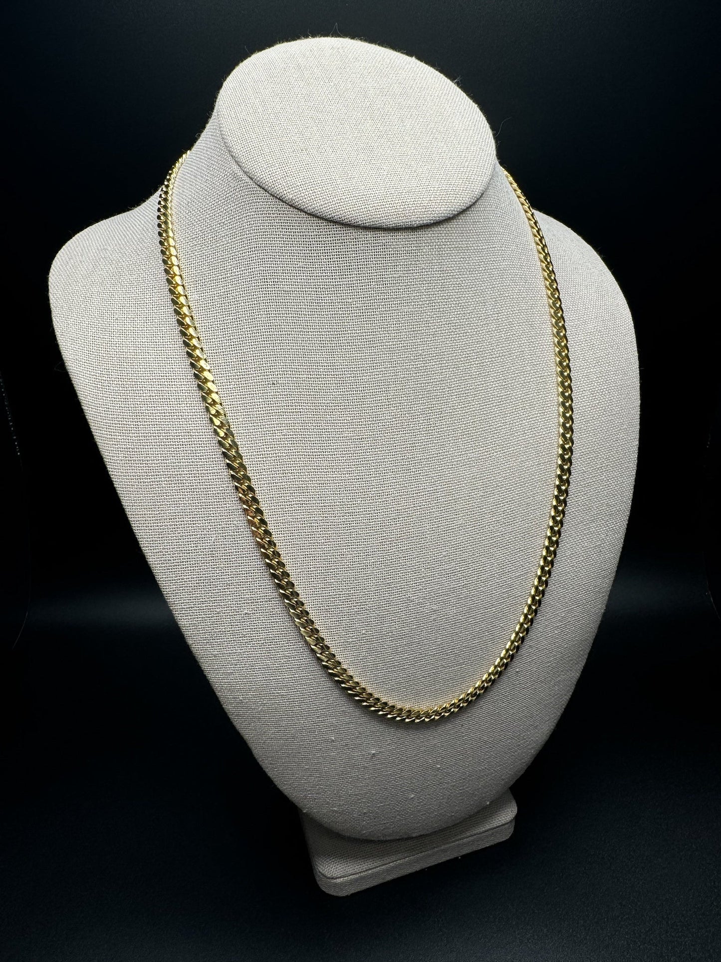 22” 10k Yellow Gold Cuban 5mm 39.2g