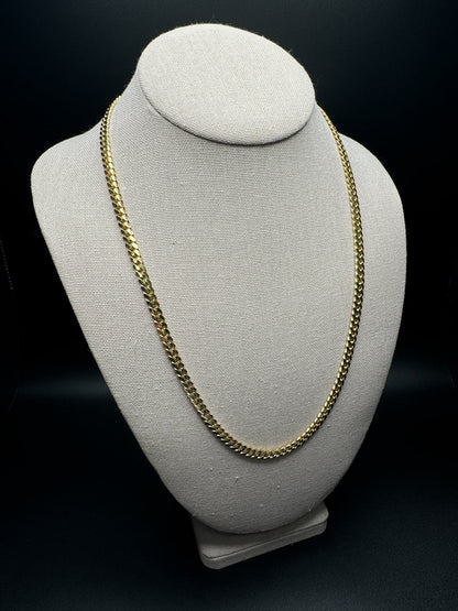 22” 10k Yellow Gold Cuban 5mm 39.2g