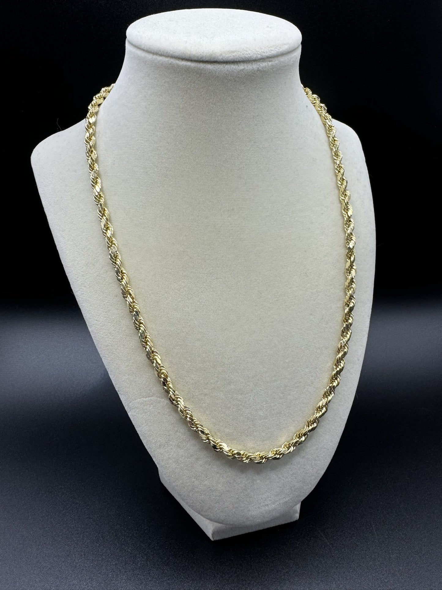 20” 10k Yellow Gold Rope 5mm 8.05g